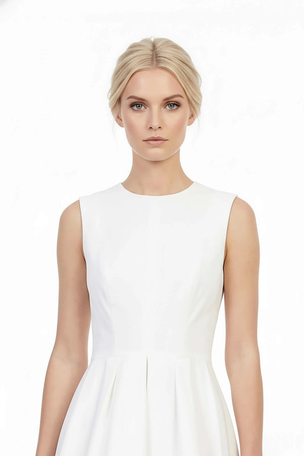 Beatriz Asymmetric High - Low Vestido - Reina Diaz