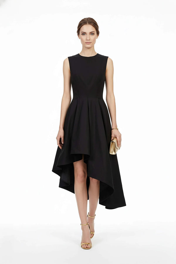 Beatriz Asymmetric High - Low Vestido - Reina Diaz