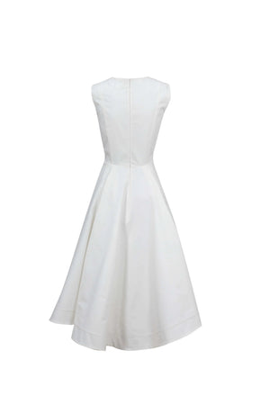 Beatriz Asymmetric High - Low Vestido - Reina Diaz