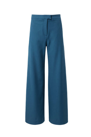 Berenice High-Waist Wide-Leg Burgundy Pantalón 532154 COB - Reina Diaz