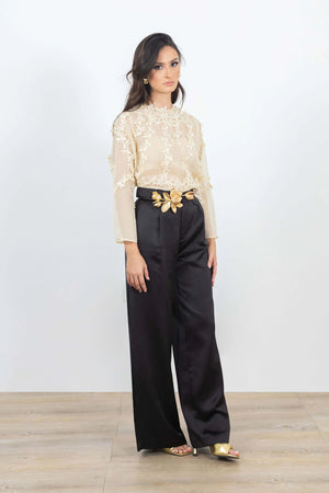 Blusa - 554064 - BEI - Reina Diaz