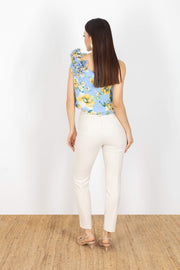 Blusa - 554117 - AZU - Reina Diaz