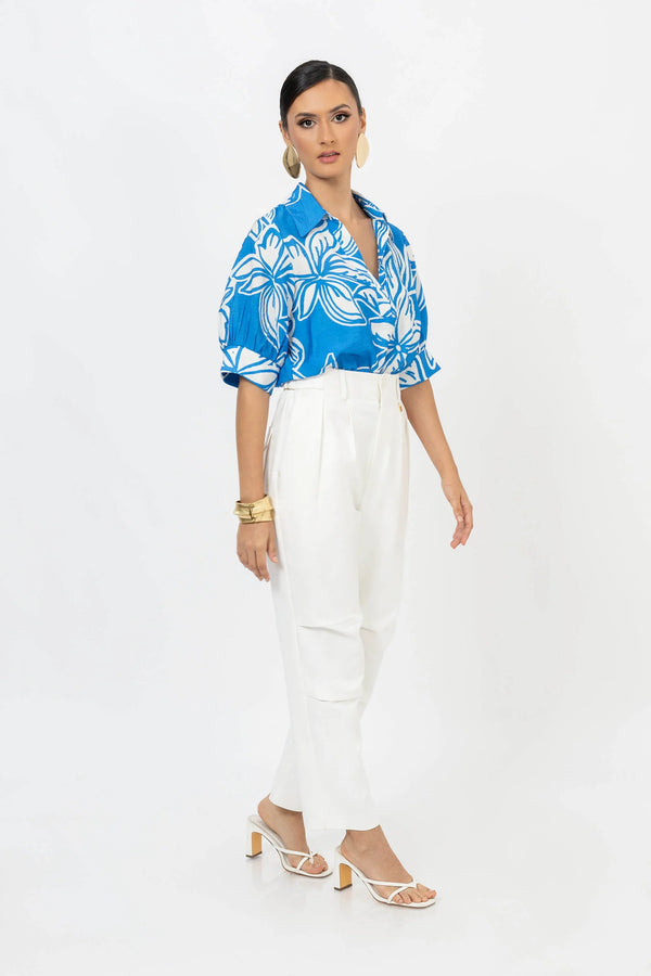 Blusa - 554190 - AZU - Reina Diaz