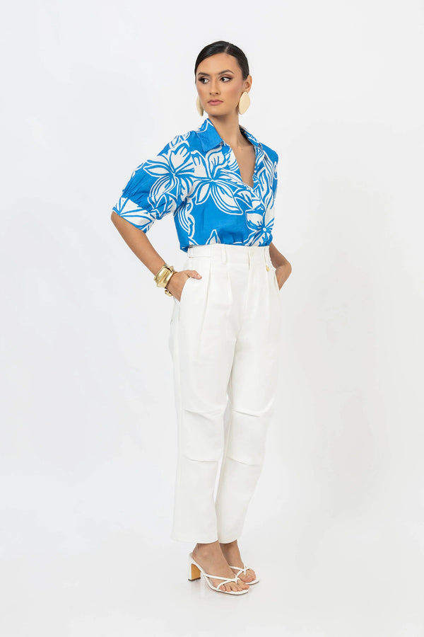 Blusa - 554190 - AZU - Reina Diaz