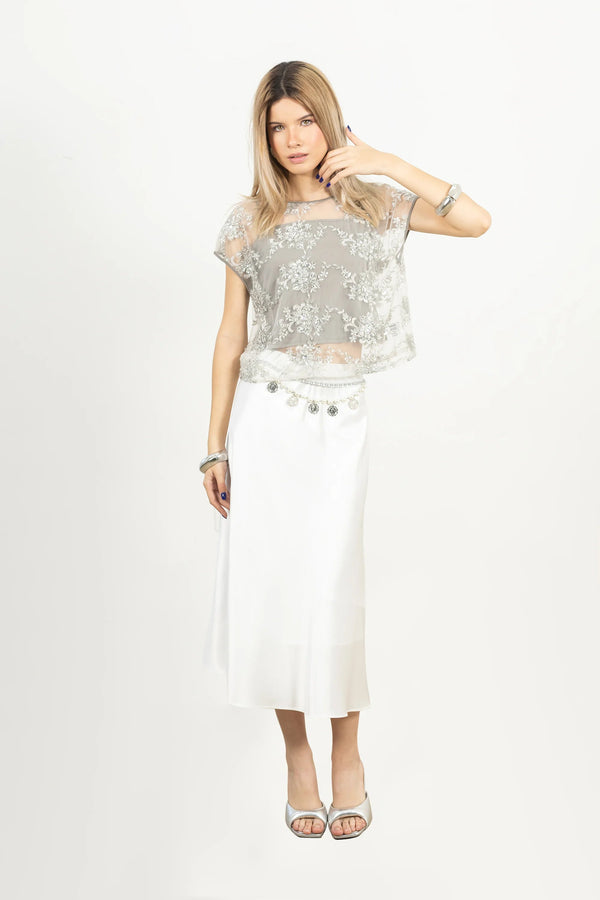 Blusa - 554191 - GRI - Reina Diaz