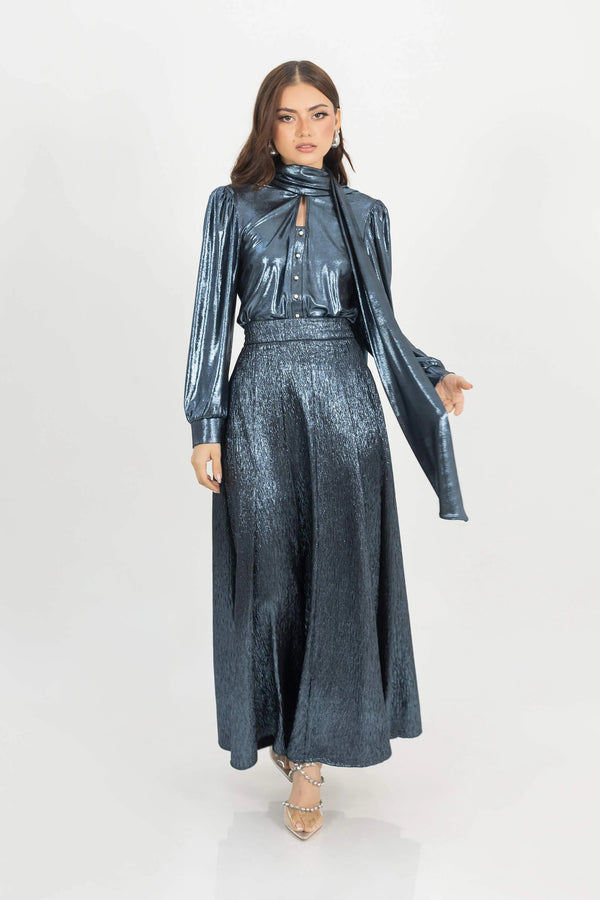 Blusa - 554199 - AZU - Reina Diaz