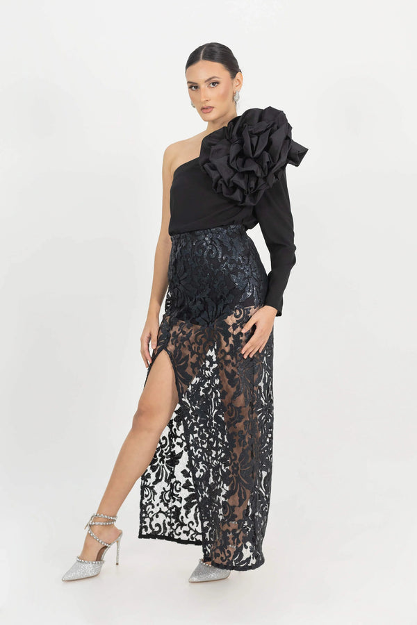 Blusa - 554200 - NEG - Reina Diaz