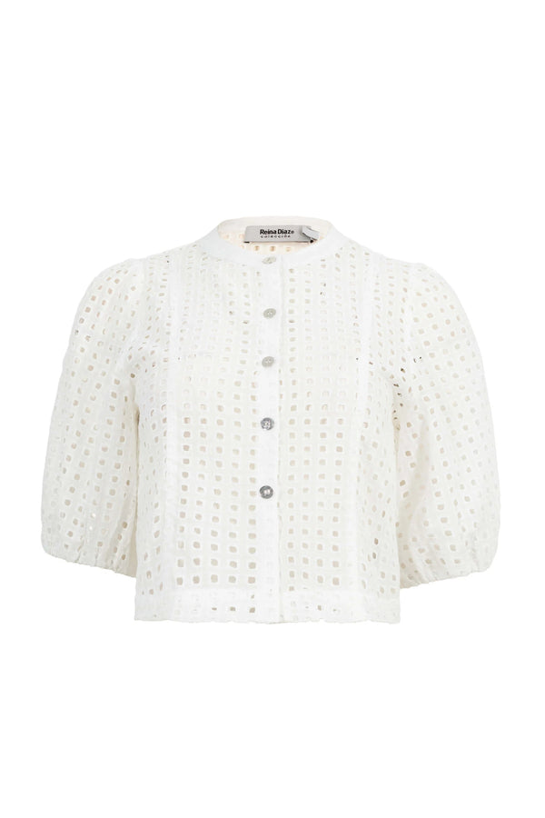 Blusa - 554212 - BCO - Reina Diaz