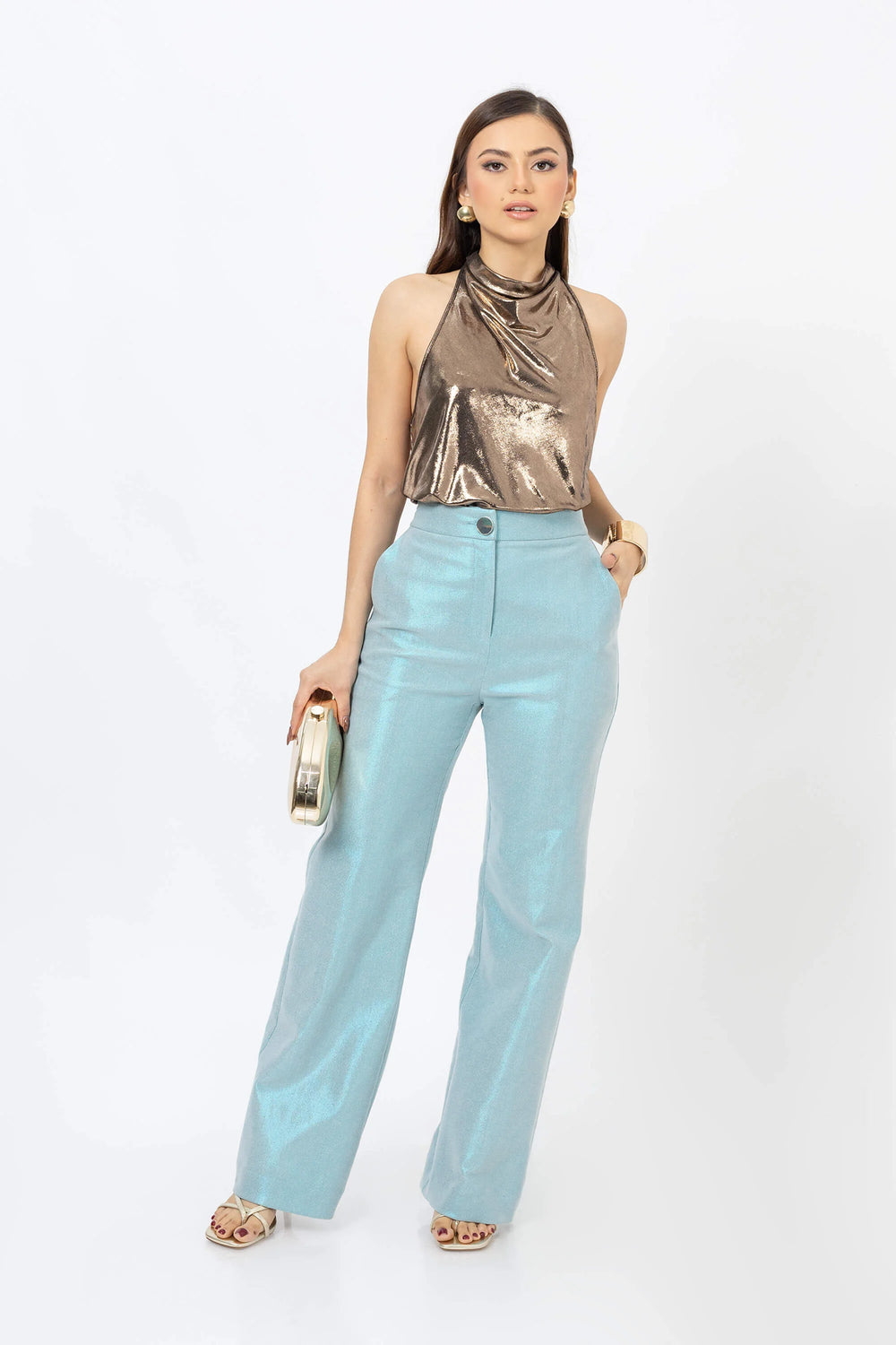 Blusa - 554236 - BRO - Reina Diaz