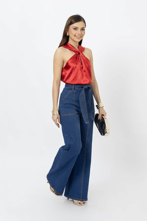 Blusa - 554243 - ROJ - Reina Diaz