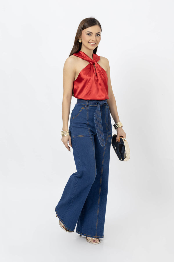 Blusa - 554243 - ROJ - Reina Diaz