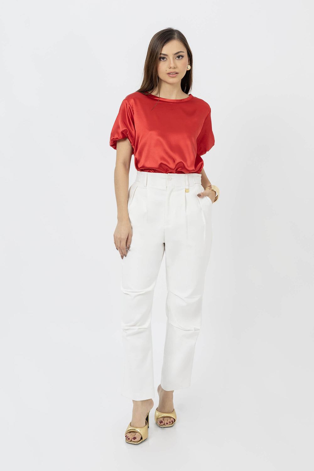 Blusa - 554273 - ROJ - Reina Diaz