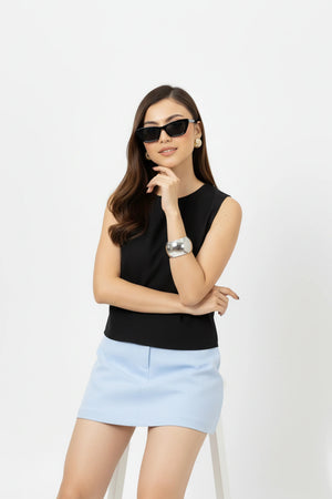 Blusa - 554274 - BLK - Reina Diaz