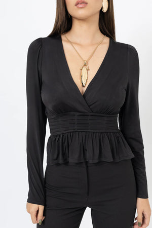 Blusa - 554279 - NEG - Reina Diaz