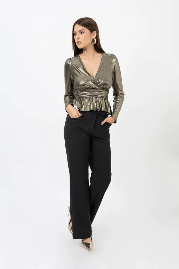 Blusa - 554279 - ORO - Reina Diaz