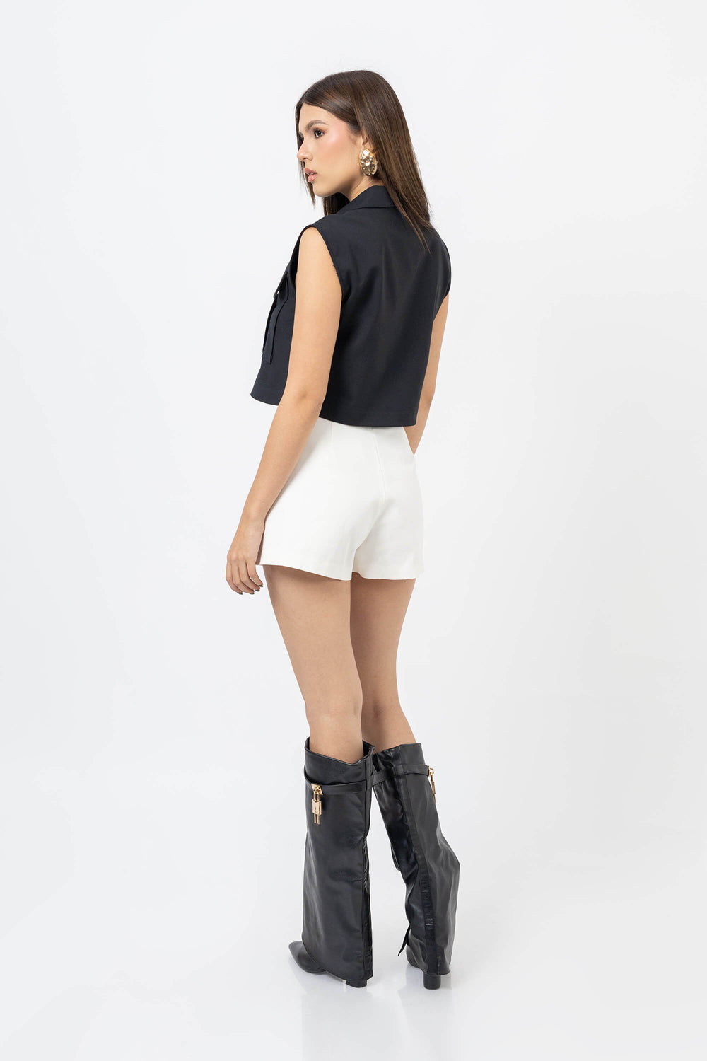 Blusa - 752613 - NEG - Reina Diaz