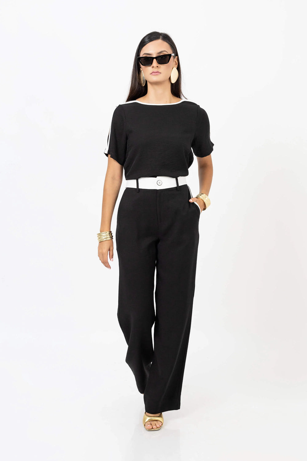 Blusa - 752648 - NEG - Reina Diaz
