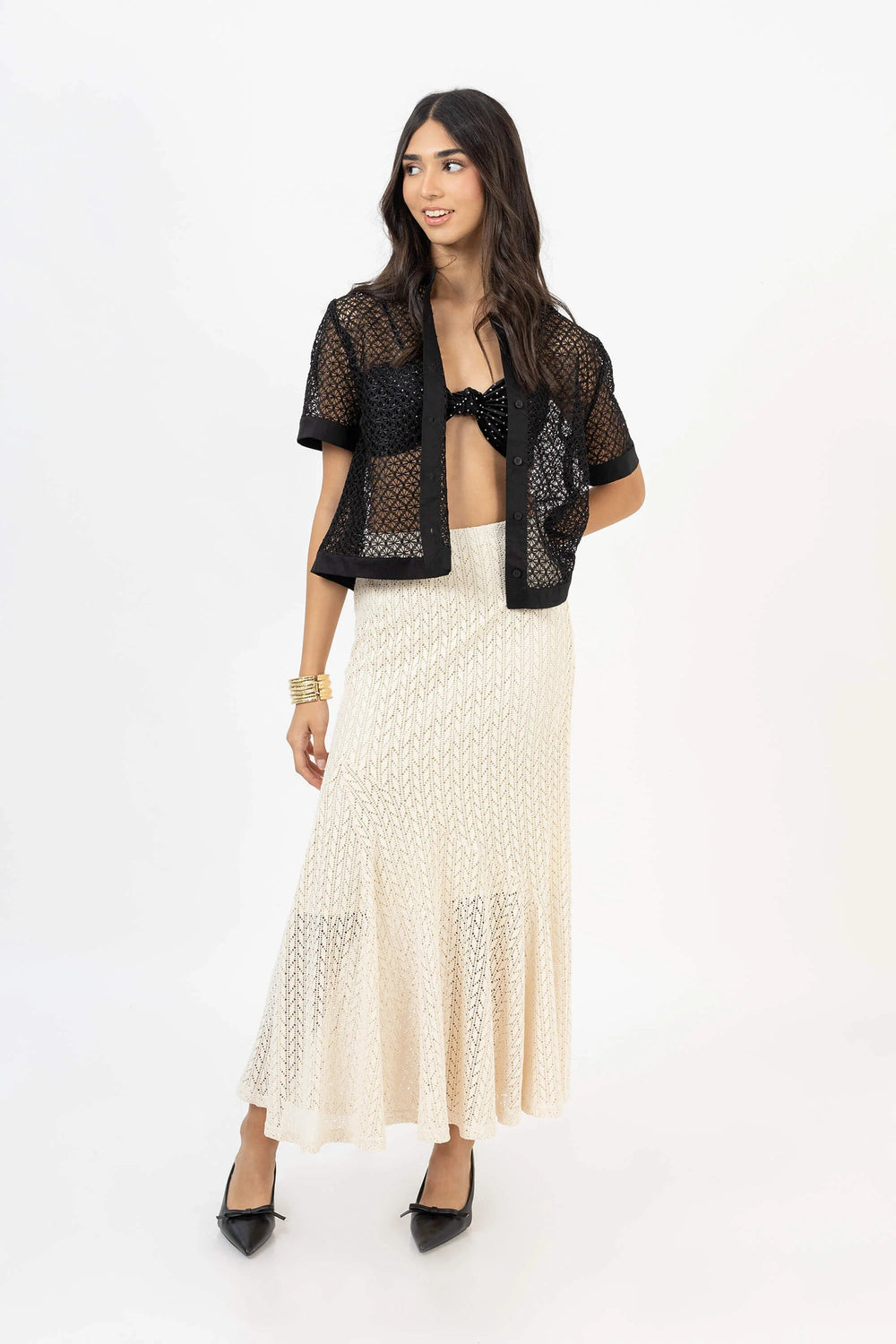 Blusa - 752659 - NEG - Reina Diaz