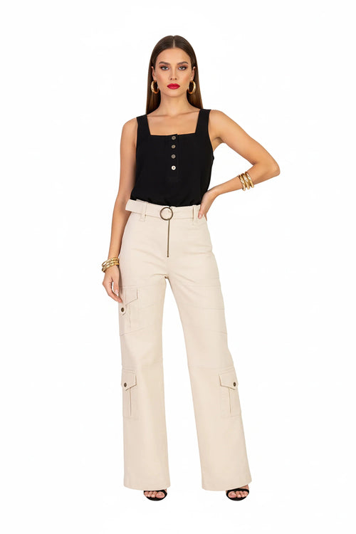 Blusa - 752665 - NEG - Reina Diaz