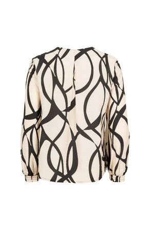 Blusa - 752676 - BEI - Reina Diaz