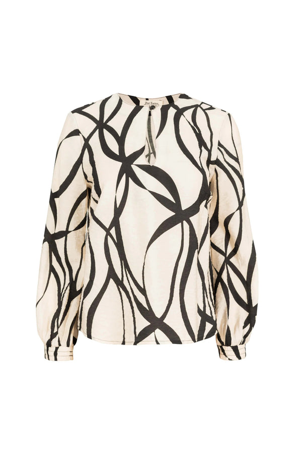 Blusa - 752676 - BEI - Reina Diaz