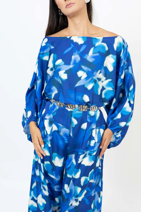 Blusa - 752746 - AZU - Reina Diaz