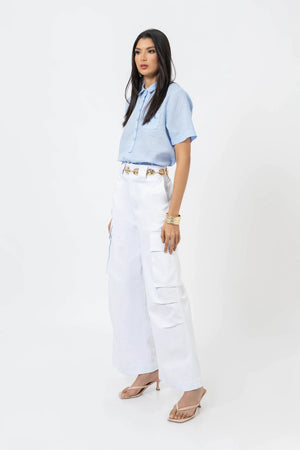Blusa - 752751 - AZU - Reina Diaz