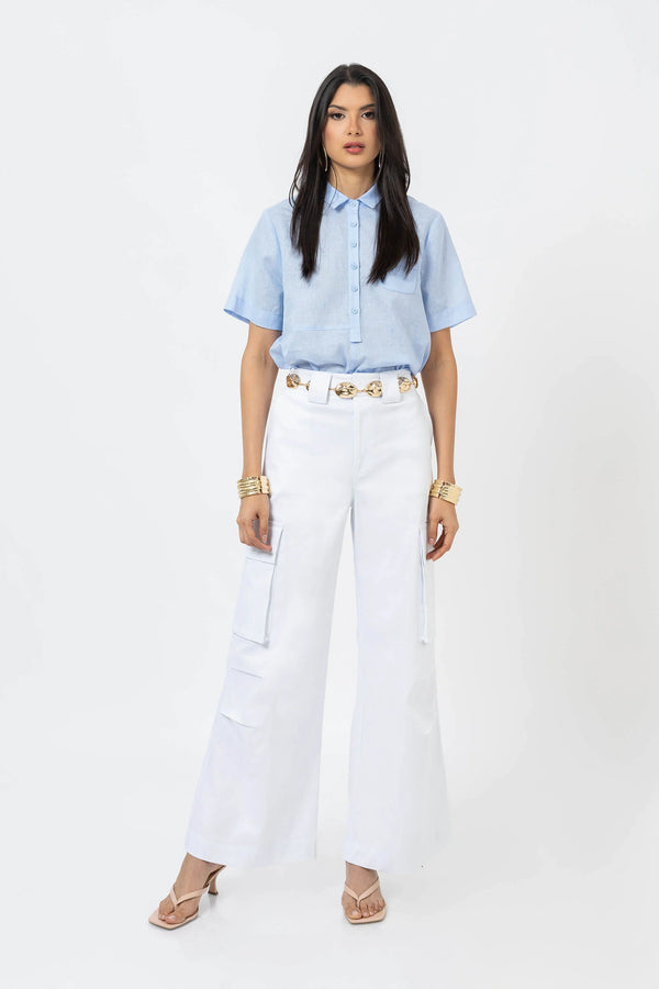 Blusa - 752751 - AZU - Reina Diaz