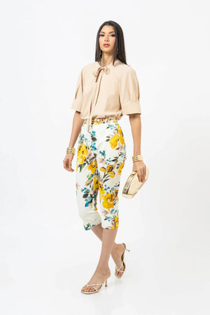 Blusa - 752769 - BEI - Reina Diaz