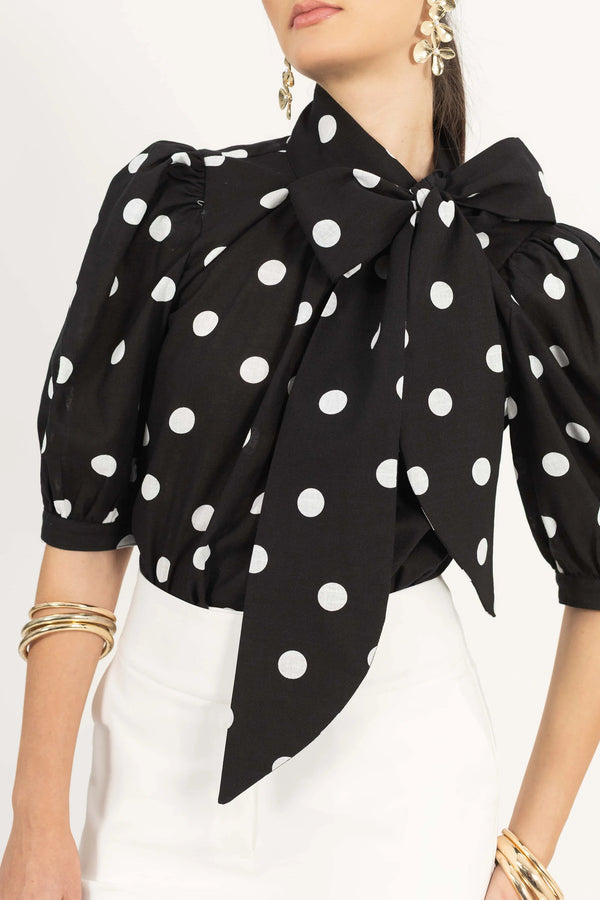 Blusa - 752774 - NEG - Reina Diaz