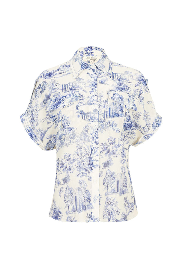 Blusa - 752786 - AZU - Reina Diaz