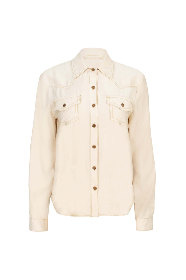 Blusa - 752841 - BEI - Reina Diaz