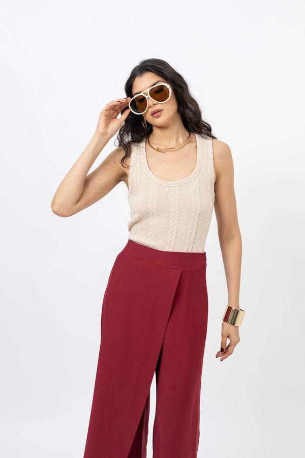 Blusa - 752860 - BEI - Reina Diaz