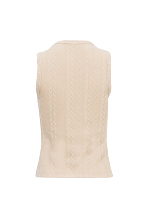 Blusa - 752860 - BEI - Reina Diaz