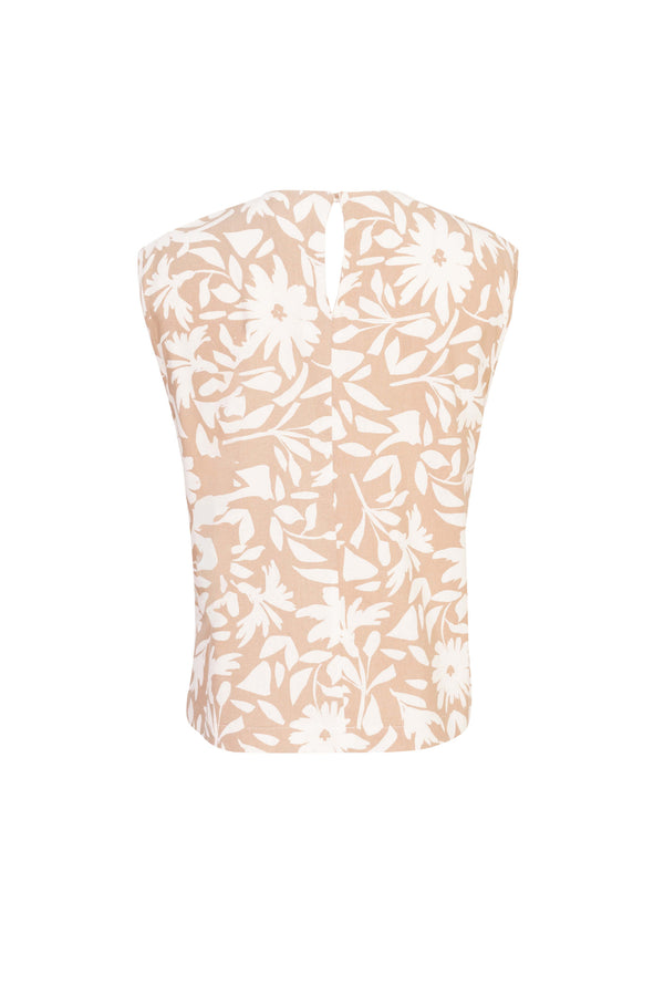 Blusa - 752874 - BEI - Reina Diaz