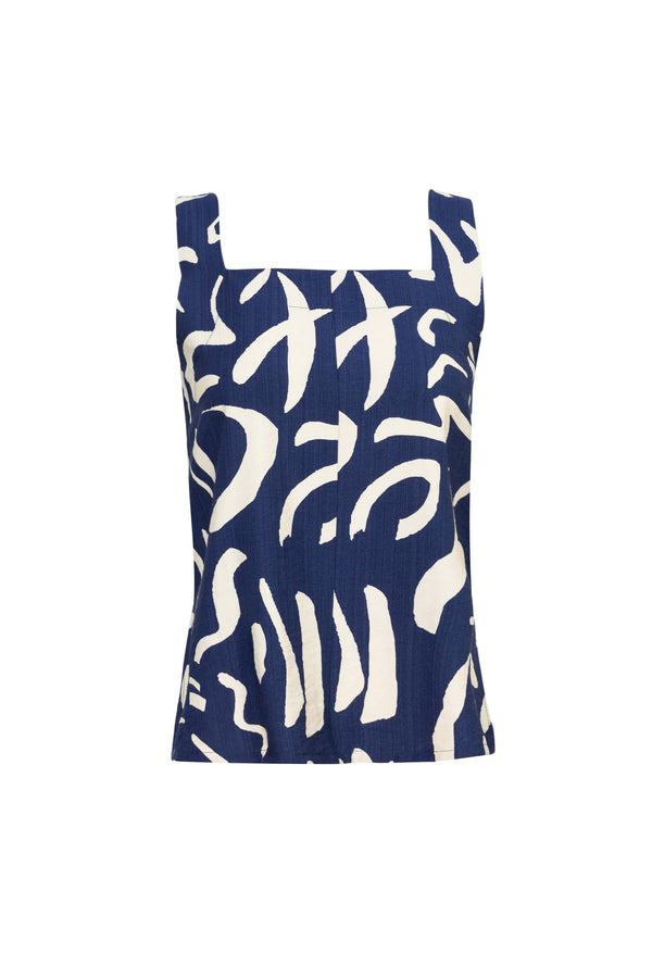 Blusa - 752880 - AZU - Reina Diaz