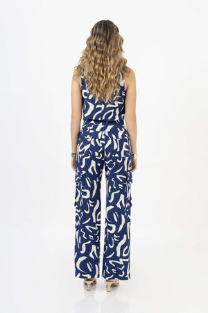 Blusa - 752880 - AZU - Reina Diaz