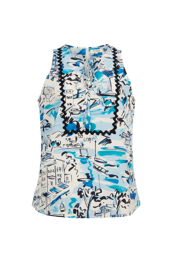 Blusa - 752904 - AZU - Reina Diaz