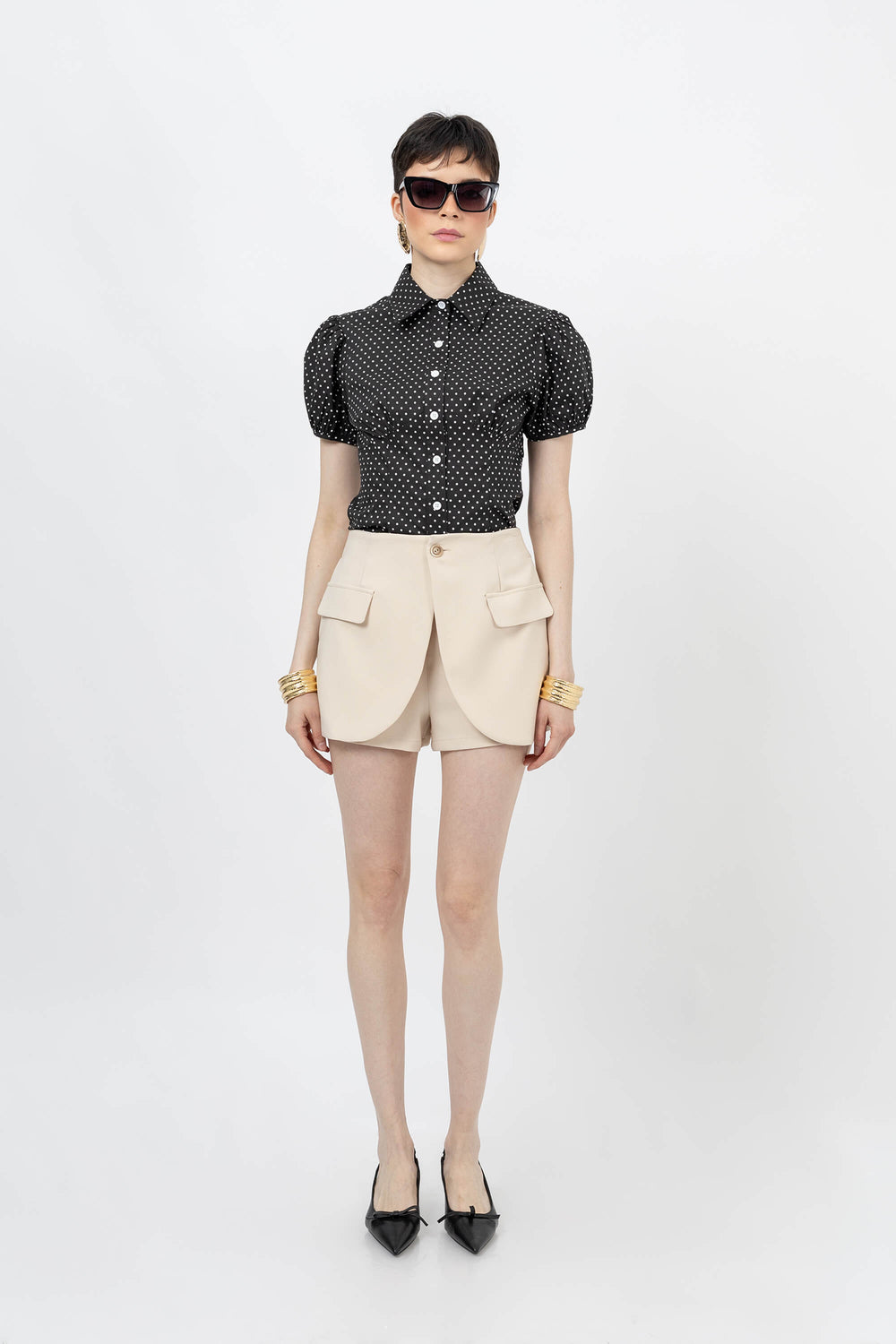 Blusa - 752911 - NEG - Reina Diaz