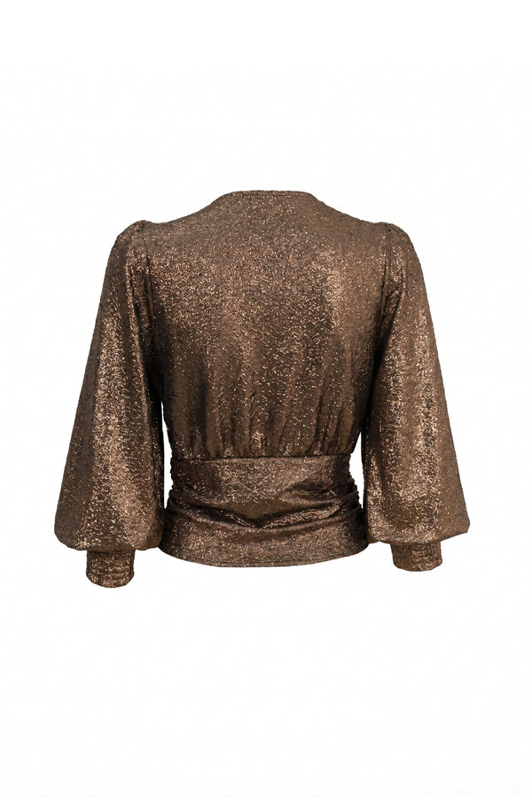 Blusa - 850127 BRO (Solo Blusa) - Reina Diaz