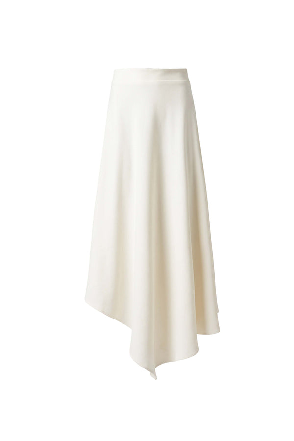 Camila High-Waist Asymmetric Midi Falda 541375 HUE - Reina Diaz