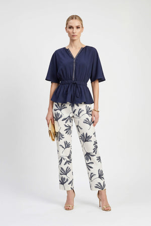 Camila High-Waist Straight Pantalón 532147 - Reina Diaz