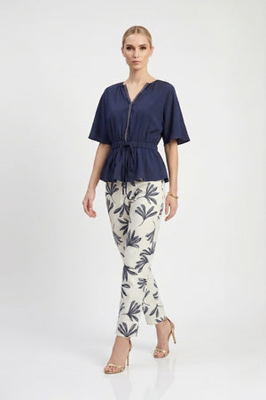Camila High-Waist Straight Pantalón 532147 - Reina Diaz