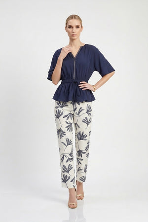 Camila High-Waist Straight Pantalón 532147 - Reina Diaz