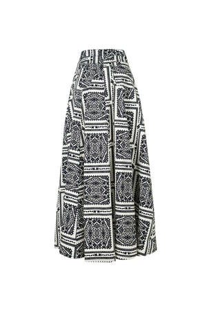 Cassandra High-Waist A-Line Falda Larga 740987 - Reina Diaz