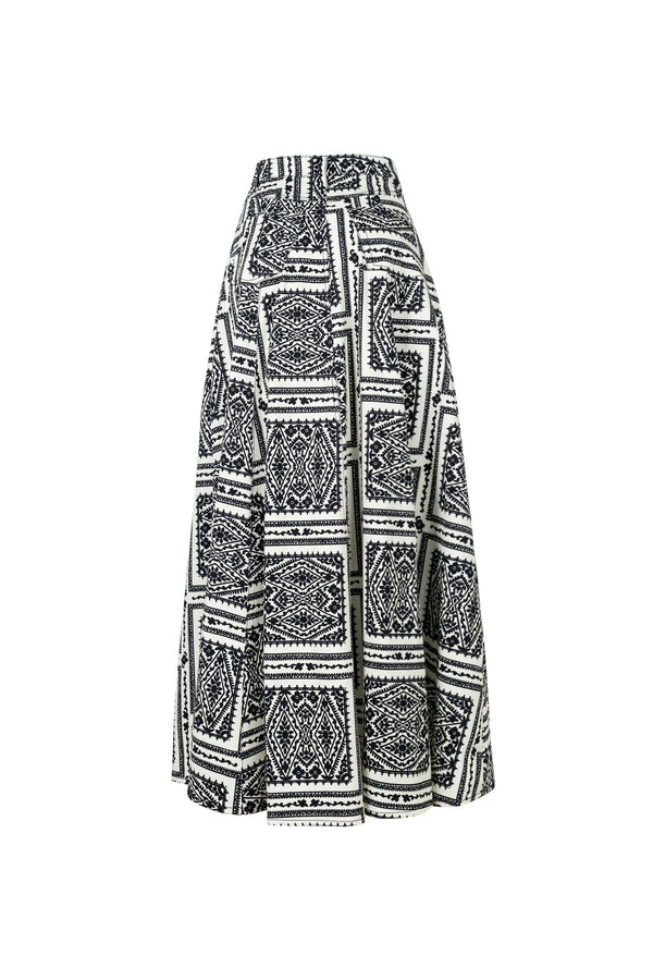 Cassandra High-Waist A-Line Falda Larga 740987 - Reina Diaz