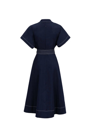 Copenhague Technical Midi Pocket Dress - Reina Diaz