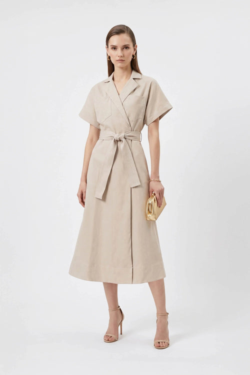 Copenhague Technical Midi Pocket Dress - Reina Diaz