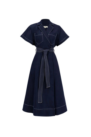 Copenhague Technical Midi Pocket Dress - Reina Diaz