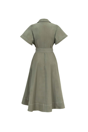 Copenhague Technical Midi Pocket Dress - Reina Diaz